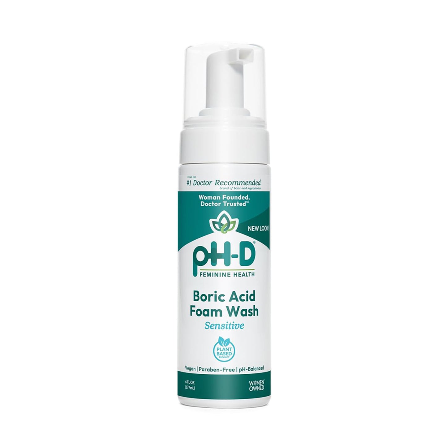 pH-D Feminine Health Boric Acid Foam Wash Sensitive