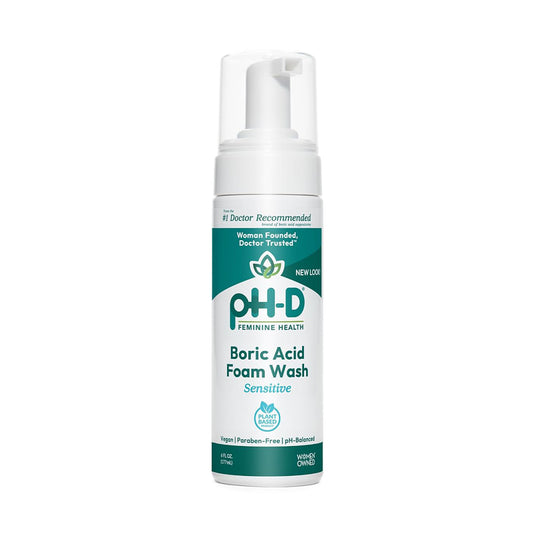 pH-D Feminine Health Boric Acid Foam Wash Sensitive