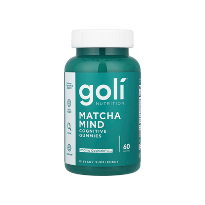 Goli Matcha Mind Cognitive Gummies