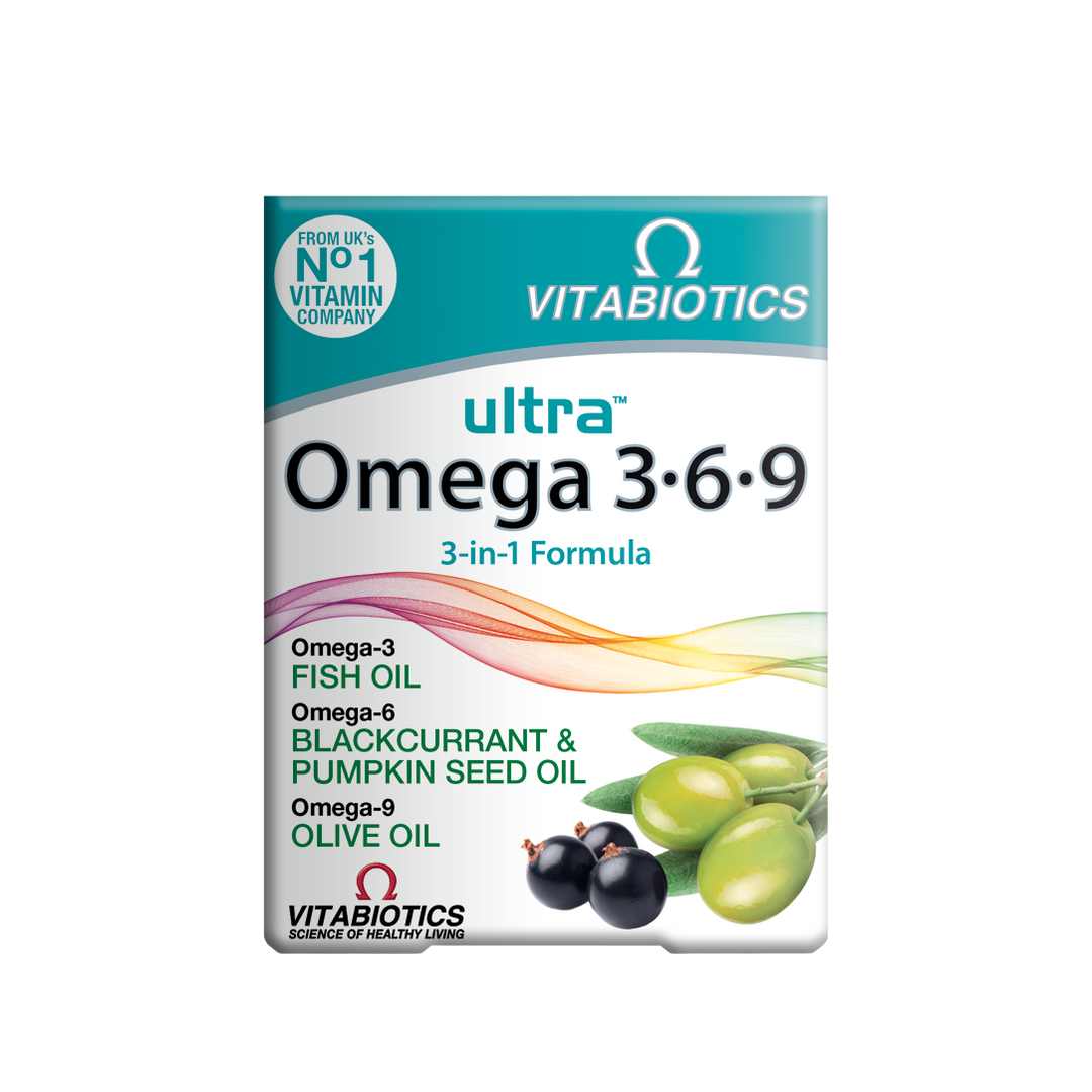 Vitabiotics Ultra Omega 3·6·9 Capsules 60s
