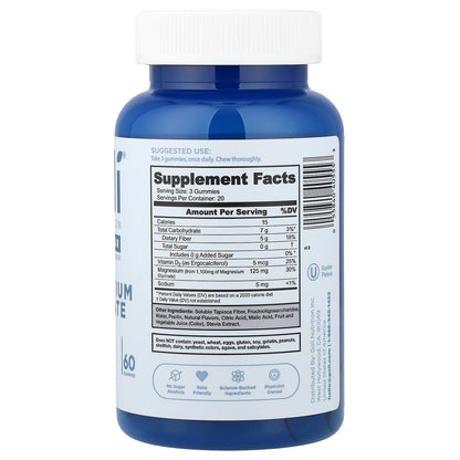Goli Zero Sugar Magnesium Glycinate Gummies