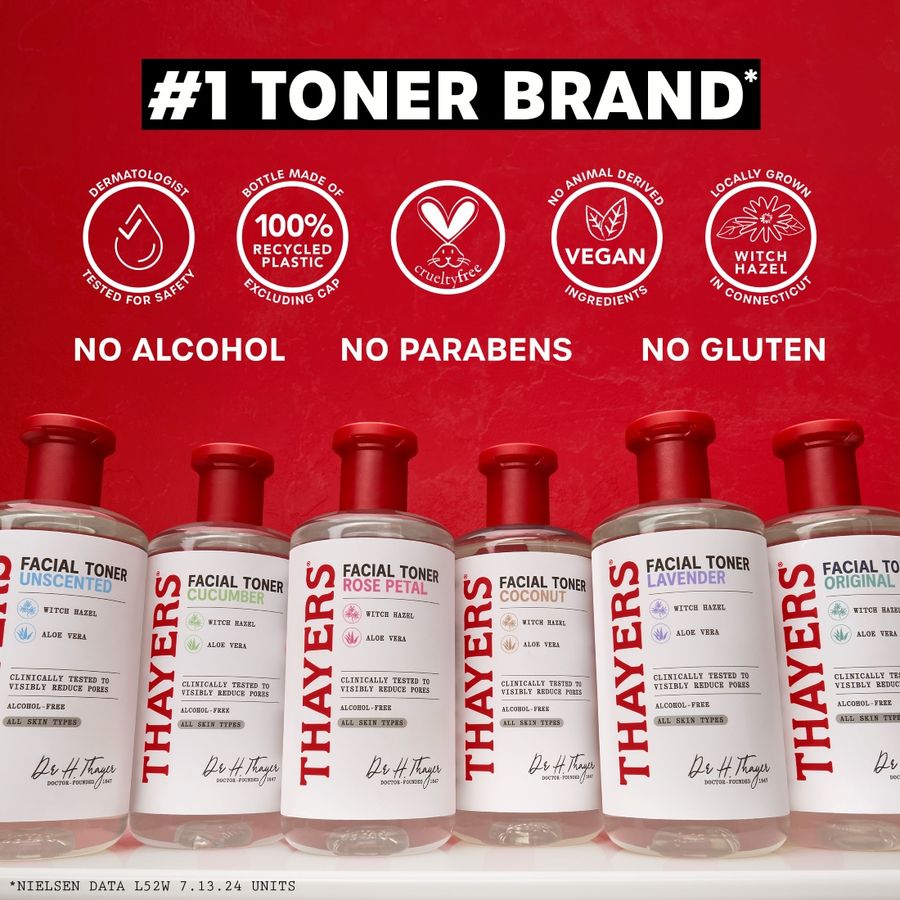 Thayers Rose Petal Witch Hazel Facial Toner Mist