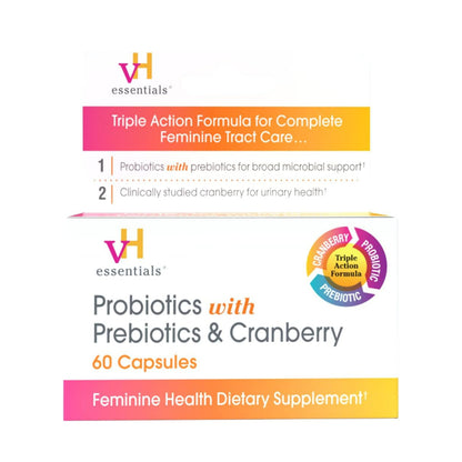 vH Essentials Probiotics with Prebiotics and Cranberry