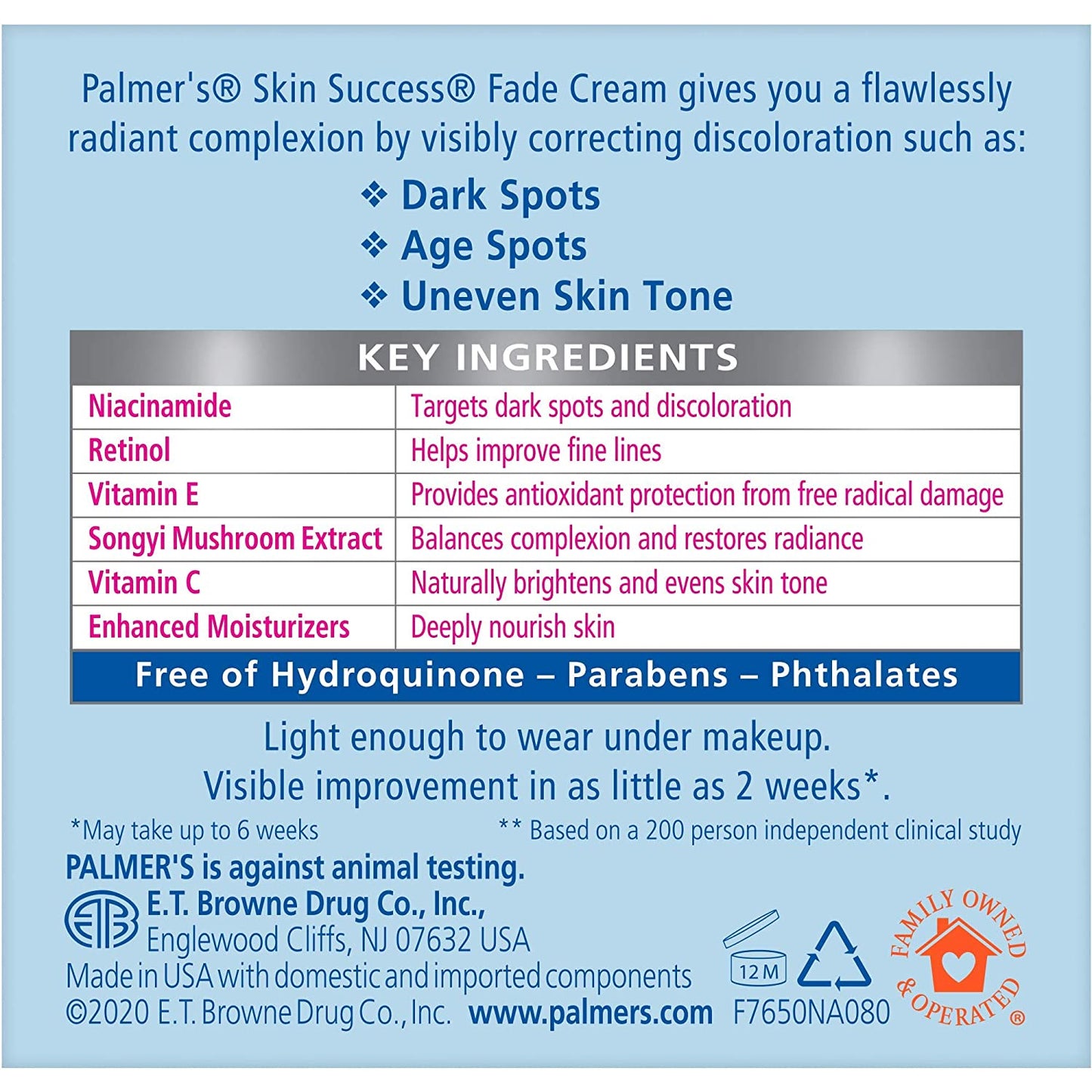 Palmer's Skin Success Anti-Dark Spot Fade Cream