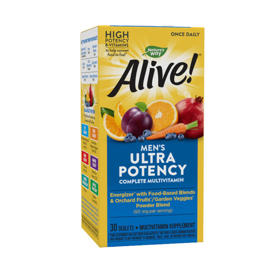 Alive! Once Daily Men's Ultra Potency 30 Tabs