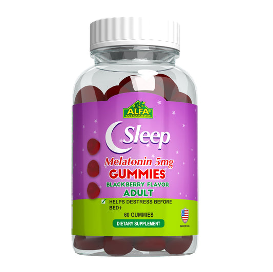 Alfa Sleep Melatonin 5mg Gummies